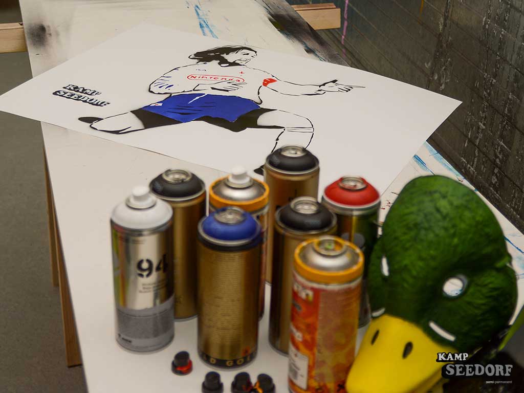 Handmade stencil Batigol (Limited only 25x) - Sold Out - Image 6